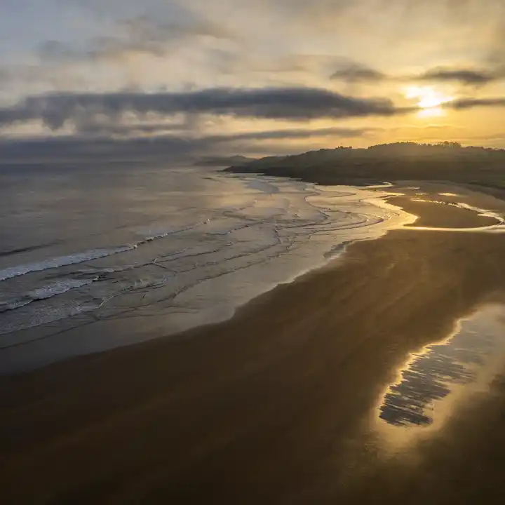 La Gaviota at Oyambre beach