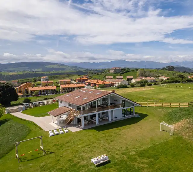 Villa Evarista and the sorroundings